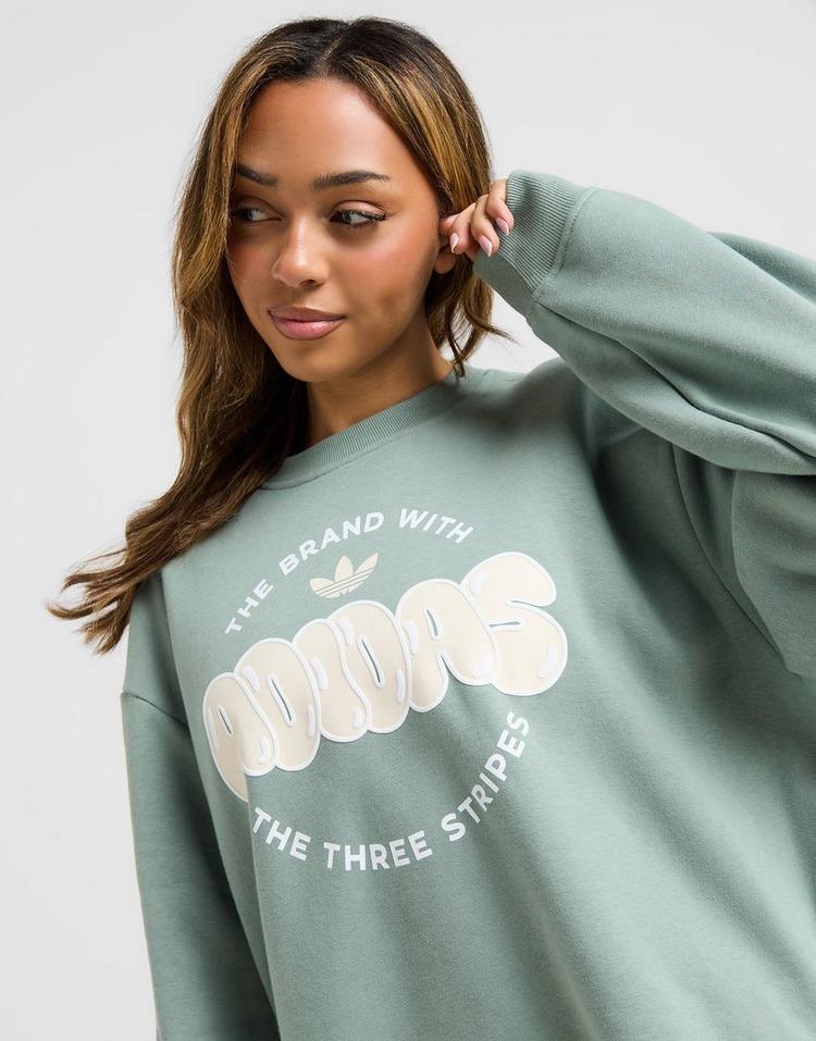 JD Sports Adidas Originals Sudadera Circle Graphic Crew