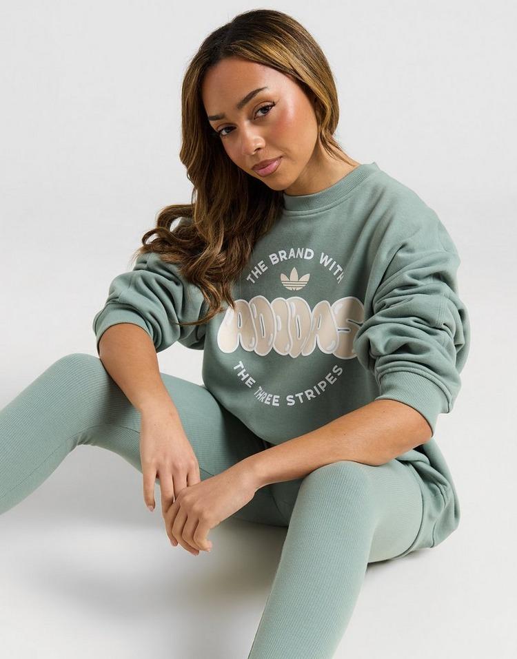 JD Sports adidas Originals Sudadera Circle Graphic Crew