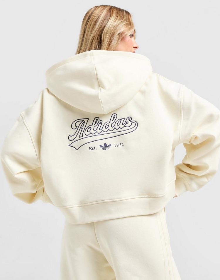 JD Sports Adidas Originals Sudadera Con Capucha Baseball Crop Zip