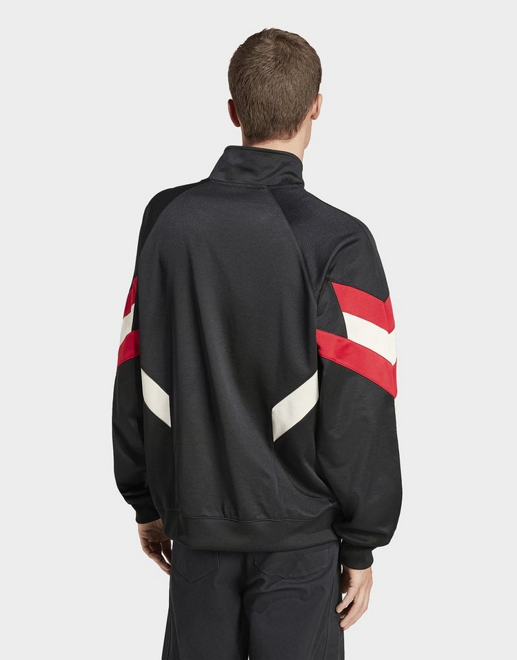 JD Sports Adidas Sudadera Cuello Redondo Half-Zip Manchester United Originals