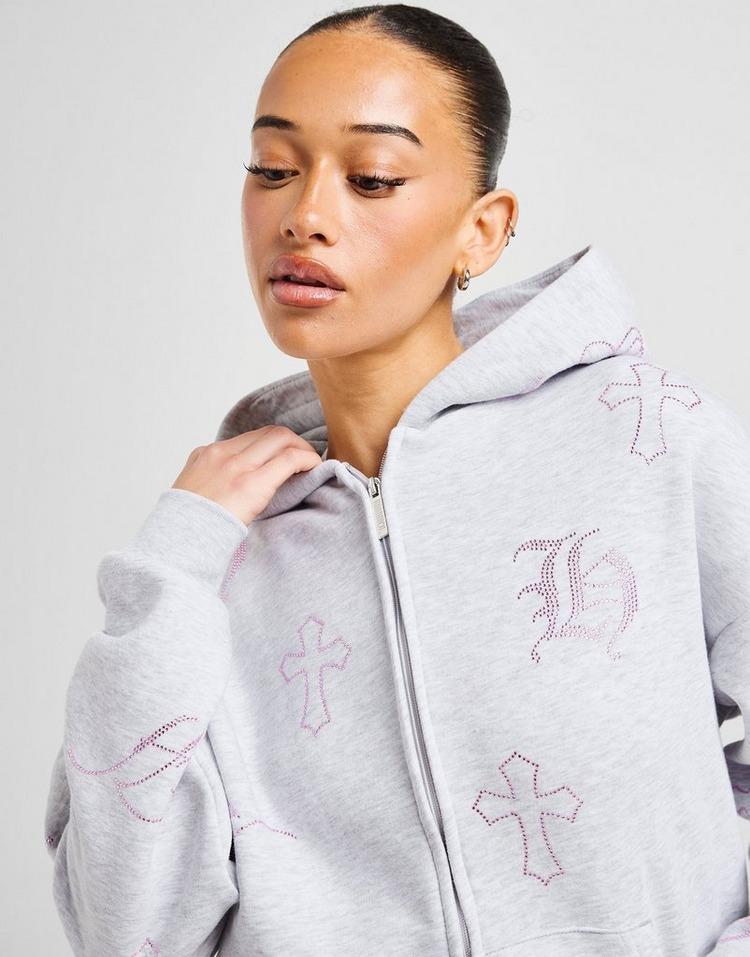 JD Sports Hoodrich Sudadera con capucha Crystal Zip