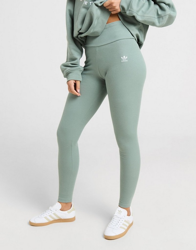 JD Sports adidas Ribbed Leggings