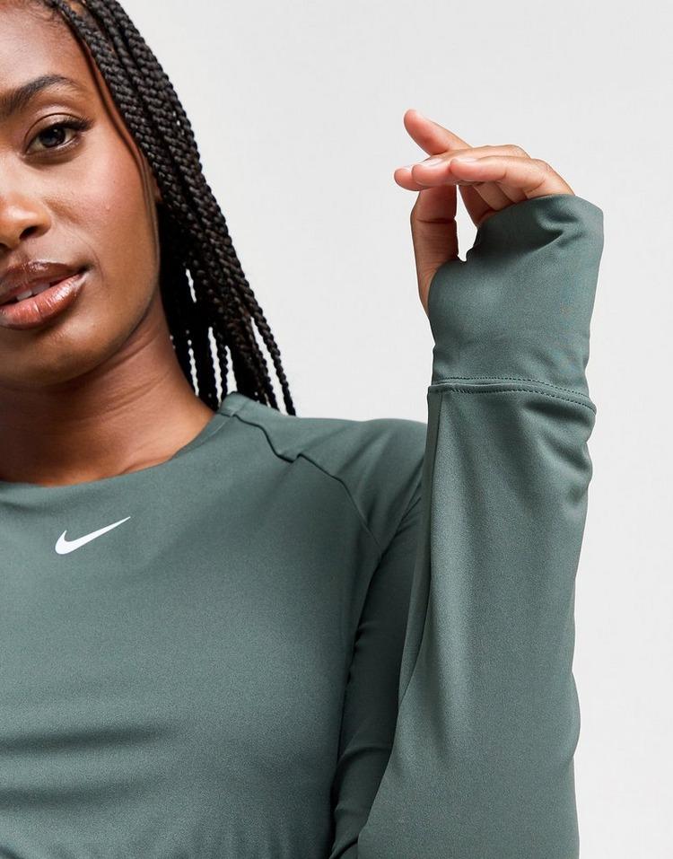 JD Sports Nike Training Pro Long Sleeve Crop Top