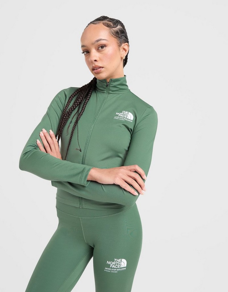 JD Sports The North Face Camiseta Tech Graphic Zip