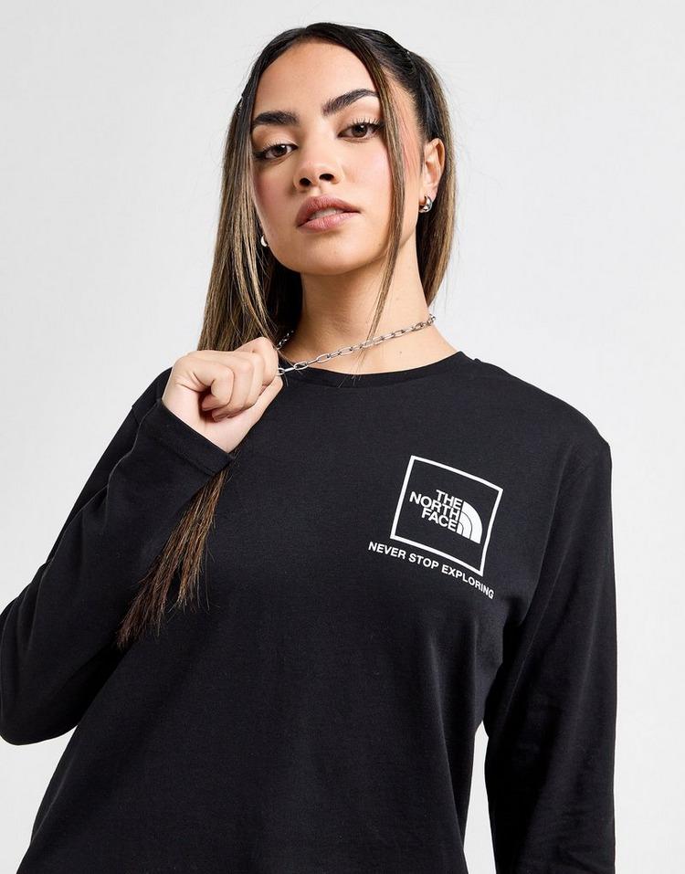 JD Sports The North Face Camiseta De Manga Larga Outline Mountain