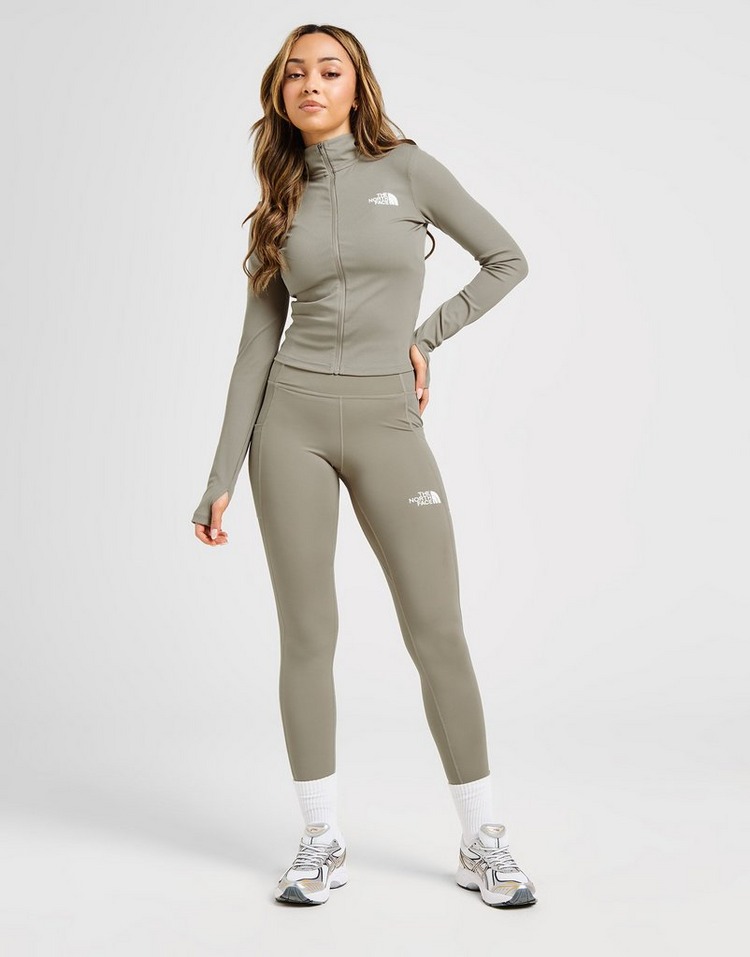 JD Sports The North Face Camiseta De Manga Larga Rib Zip