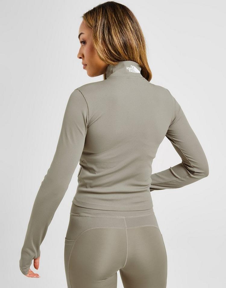 JD Sports The North Face Camiseta De Manga Larga Rib Zip