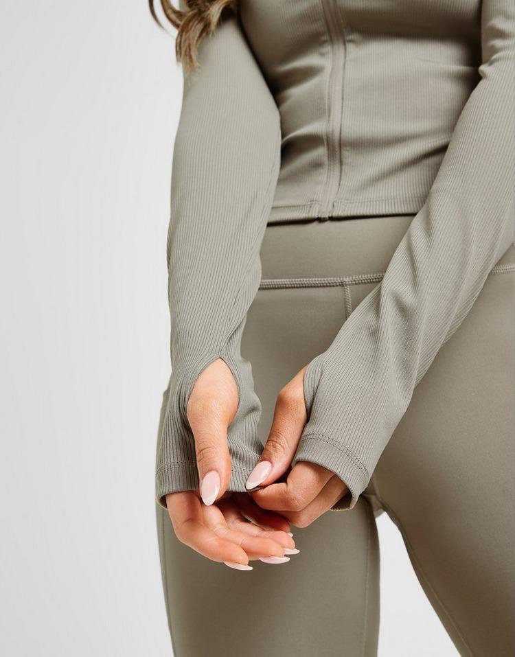 JD Sports The North Face Camiseta De Manga Larga Rib Zip