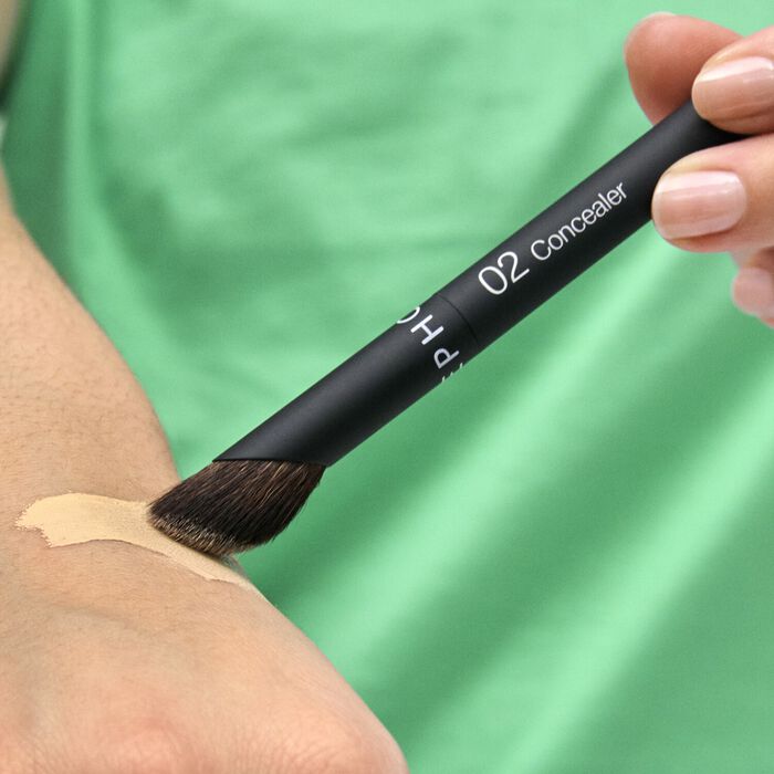 Sephora Collection 02 Brocha Antiojeras - Aplicación Intuitiva Acabado Perfecto