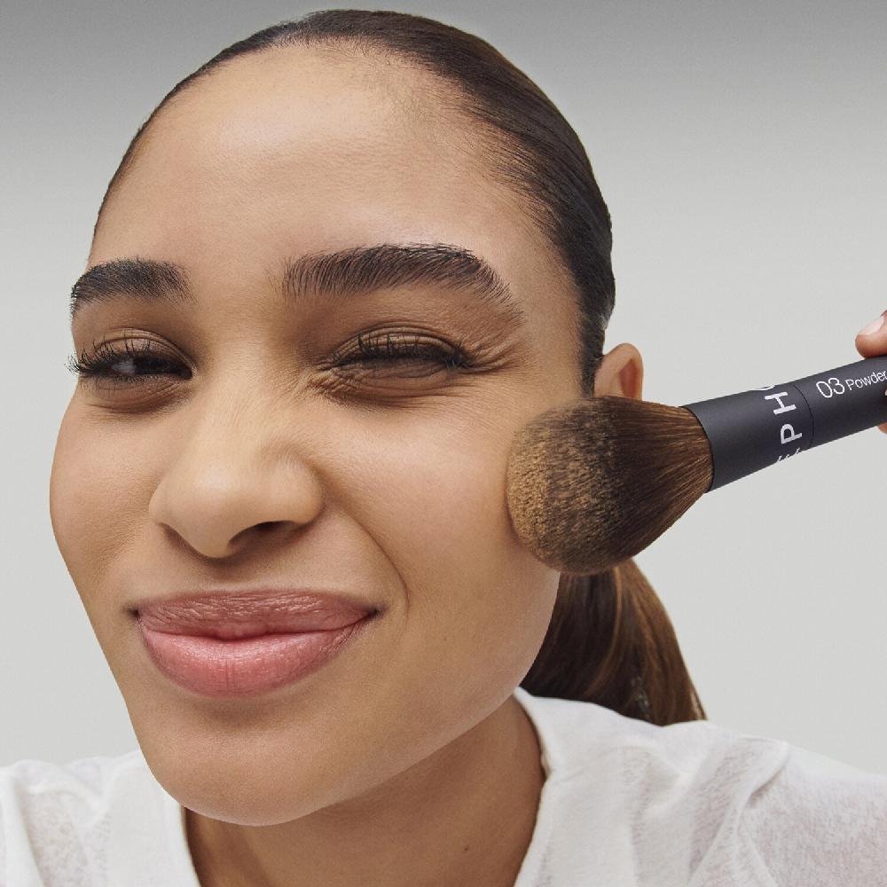 Sephora Collection 03 Brocha Para Polvos - Aplicación Intuitiva Acabado Perfecto