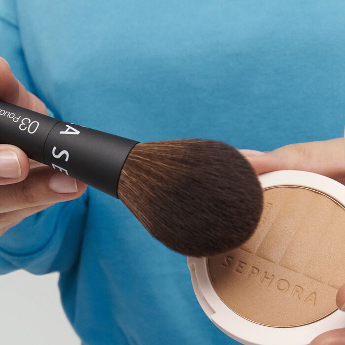 Sephora Collection 03 Brocha Para Polvos - Aplicación Intuitiva Acabado Perfecto