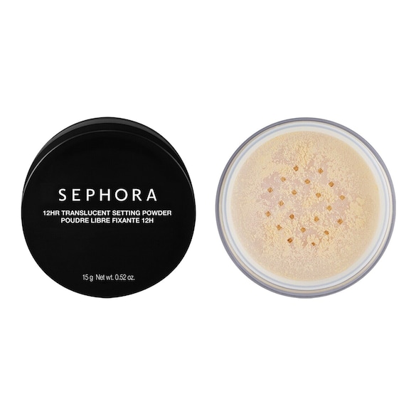Sephora Collection 12H Setting Loose Powder - Polvos sueltos matificantes transparentes