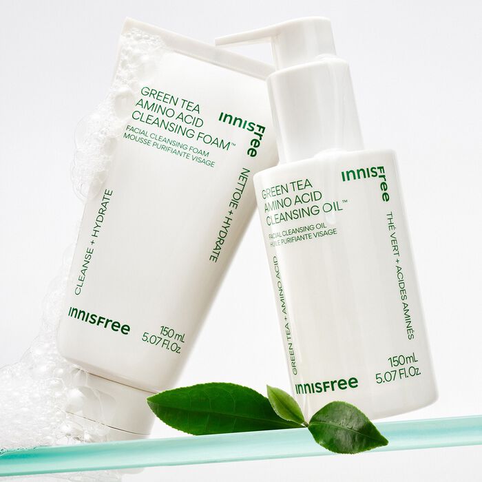 Innisfree Aceite Limpiador Desmaquillante De Té Verde Y Aminoácidos - Limpiador Facial