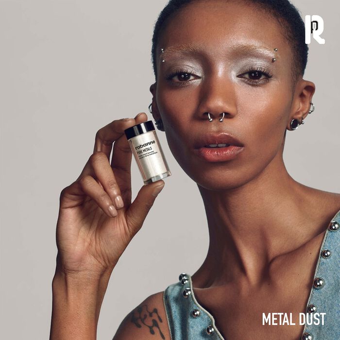 Rabanne Makeup Arts Factory Pure Metals - Pigmentos Metálicos Sueltos Multiusos