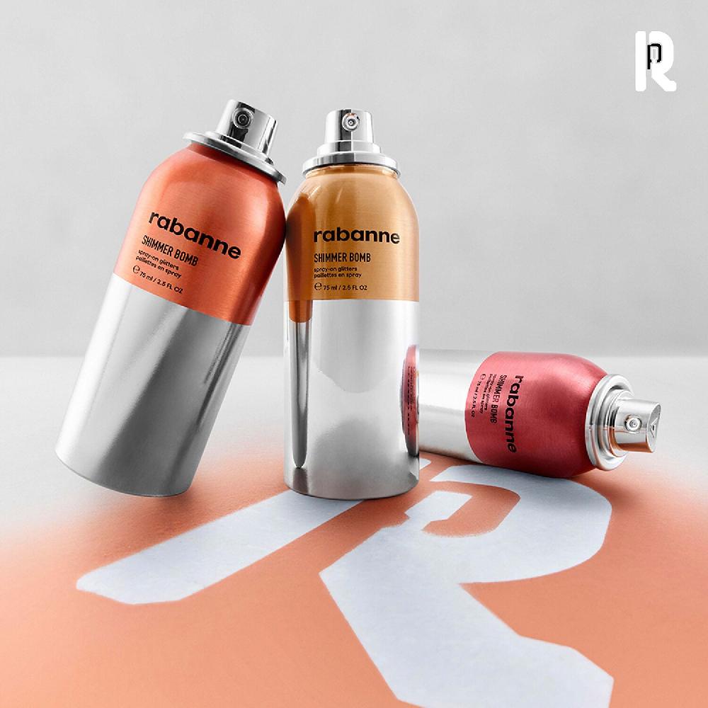 Rabanne Makeup Arts Factory Shimmer Bomb - Bruma Para Rostro Y Cuerpo Efecto Iluminador
