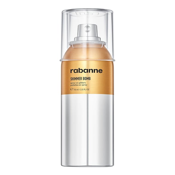 Rabanne Makeup Arts Factory Shimmer Bomb - Bruma para Rostro y Cuerpo efecto Iluminador