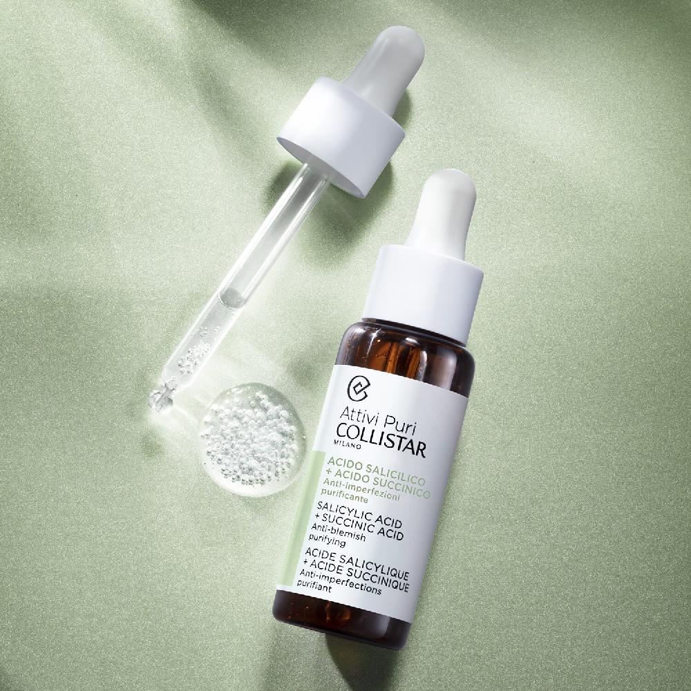 Collistar Attivi Puri Gotas Ácido Salicílico + Ácido Succínico - Anti-imperfecciones