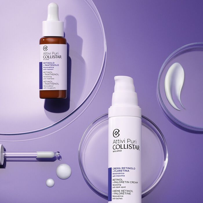 Collistar Attivi Puri Gotas Retinol + Pantenol - Restauración Antirrojeces