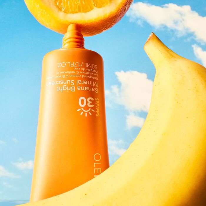 Olehenriksen Banana Bright Mineral Sunscreen SPF 30 - Crema Solar Vitamina C + Niacinamida
