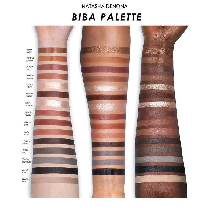 Natasha Denona Biba All Neutral Eyeshadow Palette - Paleta De Sombras De Ojos
