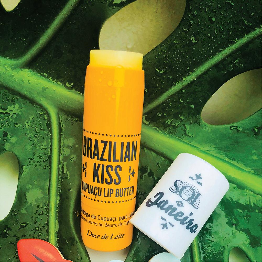 Sol De Janeiro Brazilian Kiss Cupuacu Lip Butter - Bálsamo Labial De Manteca De Copoazú