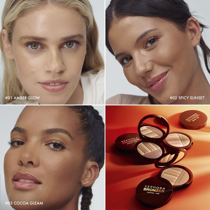 Sephora Collection BRONZER SHIMMER - Polvos Bronceadores Irisados