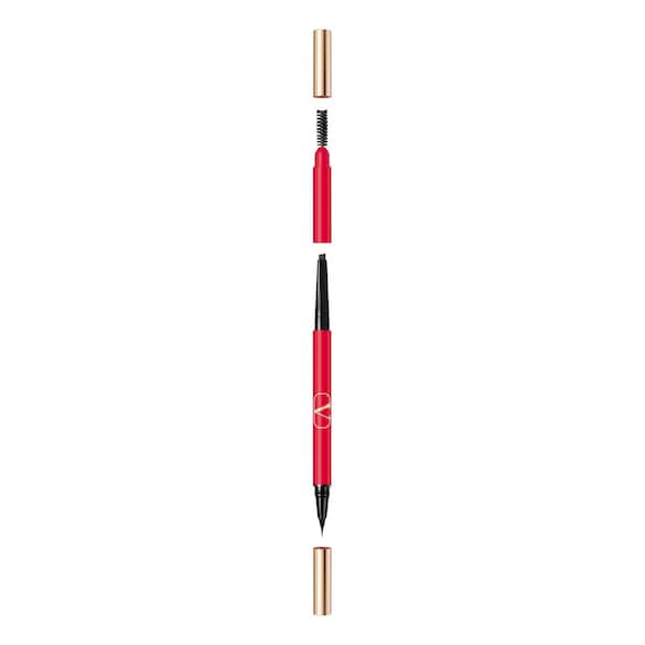 Valentino Brow Trio - Lápiz de cejas de triple punta - Liner lápiz y cepillo