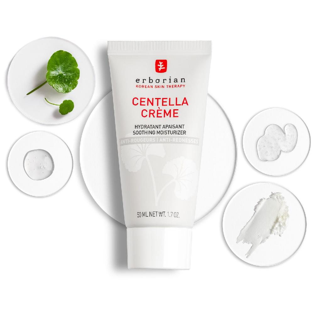 Erborian Centella Crème - Hidratante Calmante Antirojeces