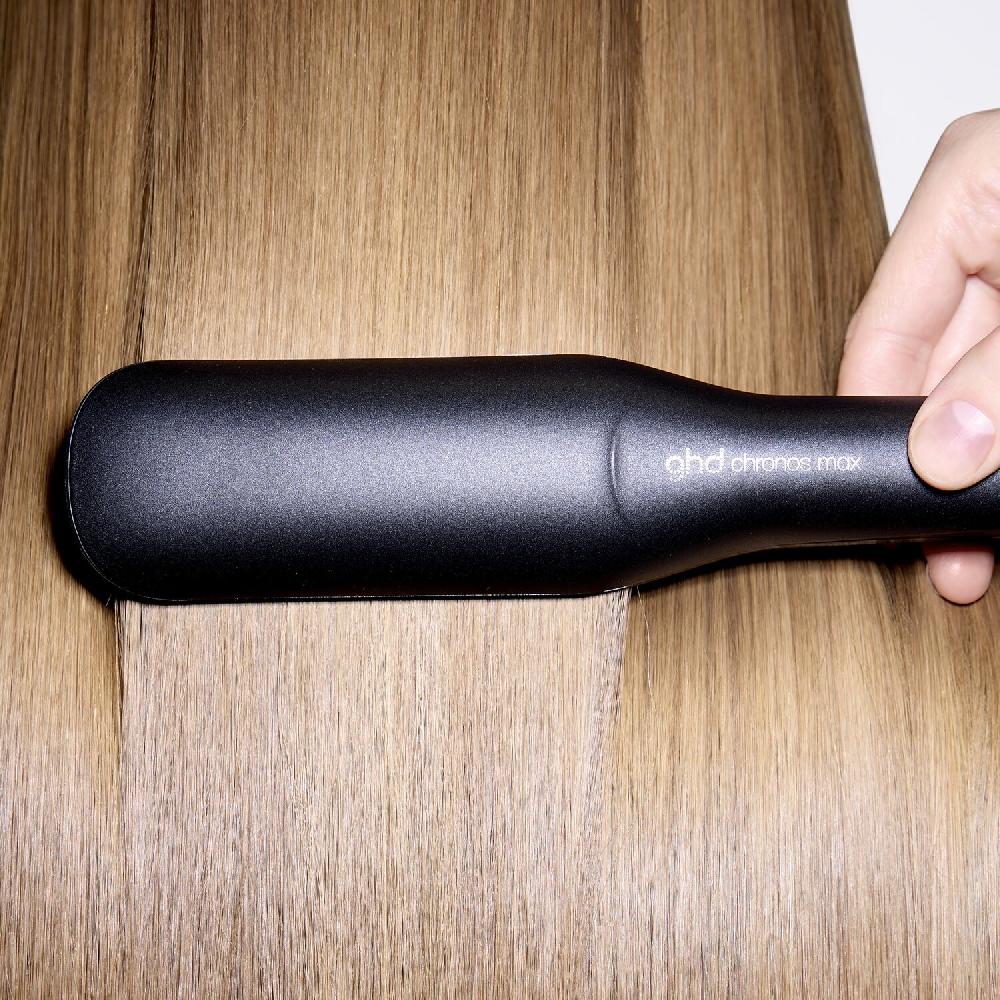Ghd Chronos Max - Plancha De Pelo Con Placas Anchas Negra