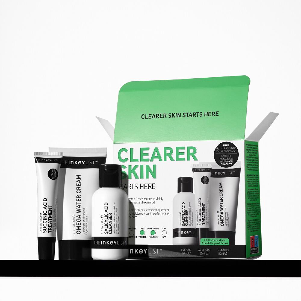 The Inkey List Clearer Skin Starts Here - Estuche Tratamiento Antimperfecciones