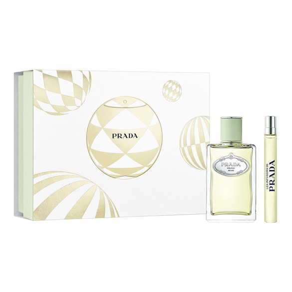 Prada Cofre de Navidad Infusion d'Iris - Eau de Parfum 100 ml y Tamaño Viaje 10 ml