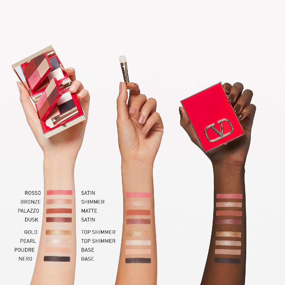 Valentino Make Up Color-Flip - Paleta De Ojos Multilook 8 Colores