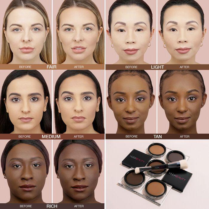Huda Beauty Crema Polvos - Bronceadores Y Contouring Tantour