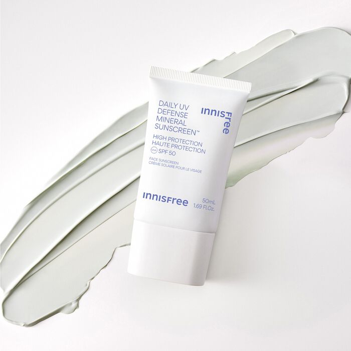 Innisfree Crema Solar Facial Mineral Diaria - Protección Solar UVA / UVB SPF 50