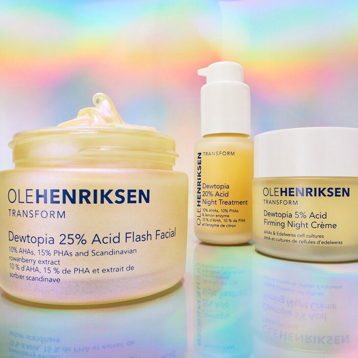 Olehenriksen Dewtopia 25% Acid Flash Facial - Mascarilla Facial Exfoliante