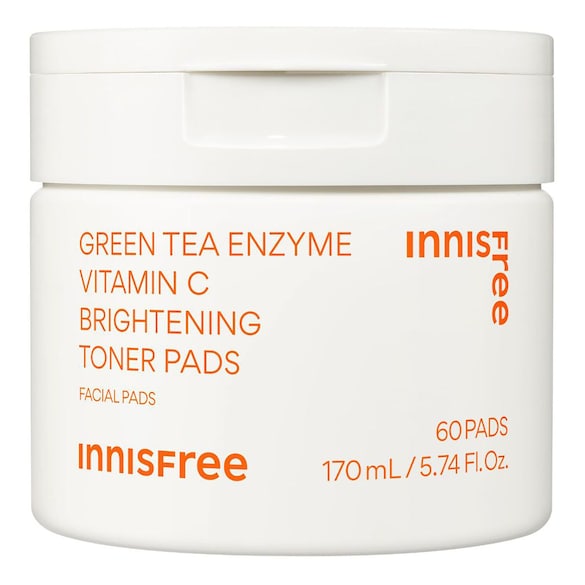 Innisfree Discos Luminosidad con Enzima de Té Verde y Vitamina C - Tratamiento antimanchas