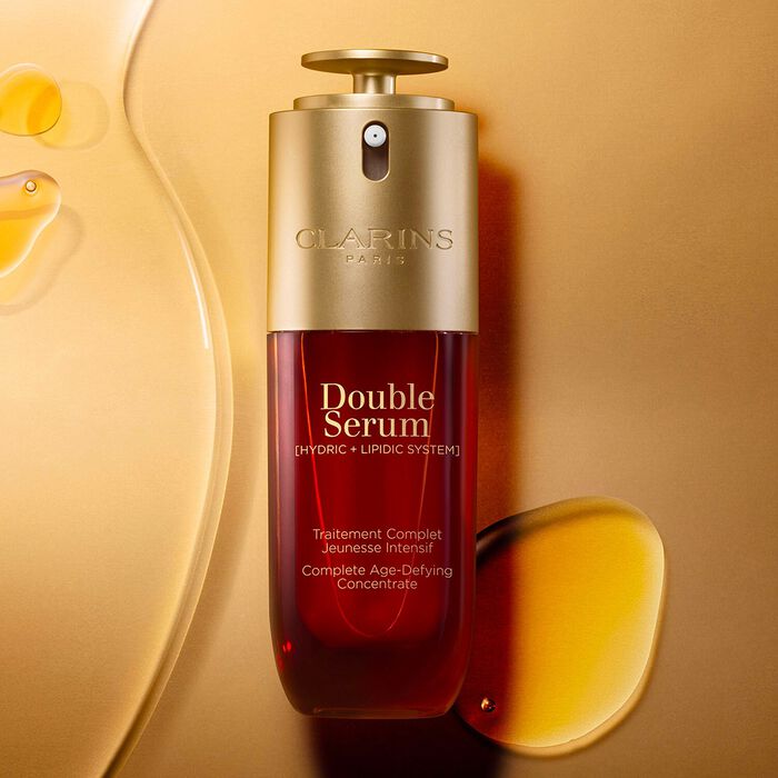 Clarins DOUBLE SERUM - Tratamiento Antiarrugas & Antiedad