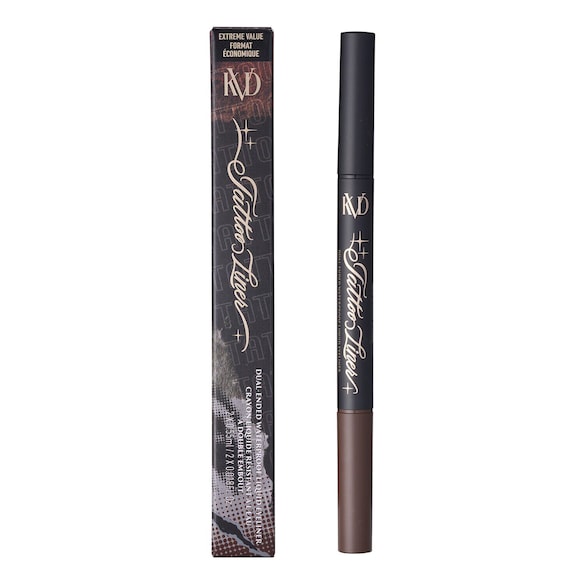 KVD Beauty Dual-Ended Tattoo Liner - Delineador de ojos waterproof con punta doble