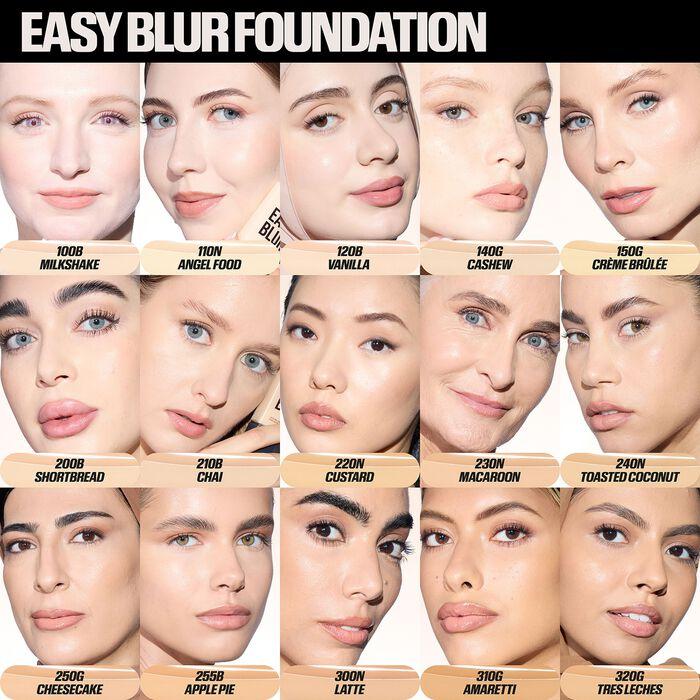 Huda Beauty Easy Blur Natural Airbrush Foundation - Base De Maquillaje