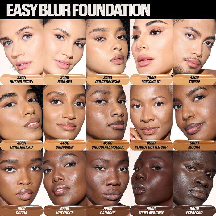 Huda Beauty Easy Blur Natural Airbrush Foundation - Base De Maquillaje