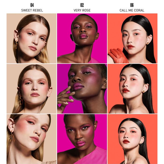 Valentino Eye2Cheek - Polvos De Doble Uso Blush & Sombra De Ojos