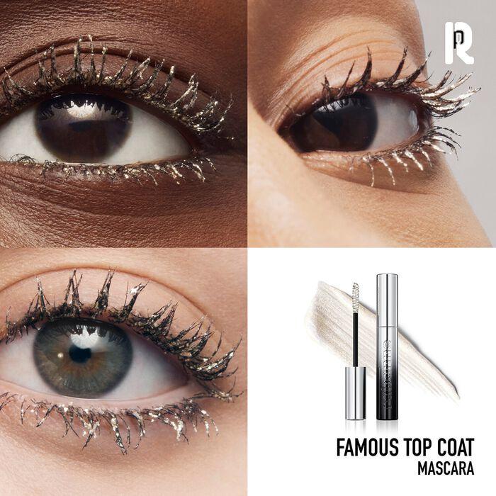 Rabanne Makeup Eyephoria Famous Top Coat Mascara - Máscara De Pestañas Top Coat Brillante