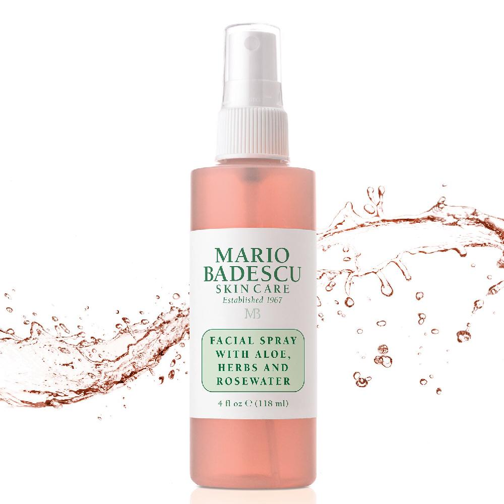 Mario Badescu Facial Spray With Aloe Herbs And Rosewater - Spray Facial Agua De Rosas