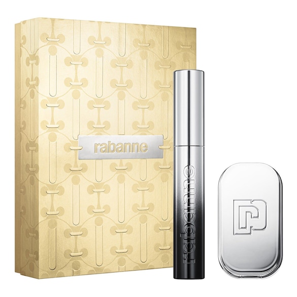 Rabanne Makeup Famous Mascara & Mini Duo Palette - Christmas Duo Set Rabanne Makeup Famous Mascara & Mini Duo Palette - Christmas Duo Set