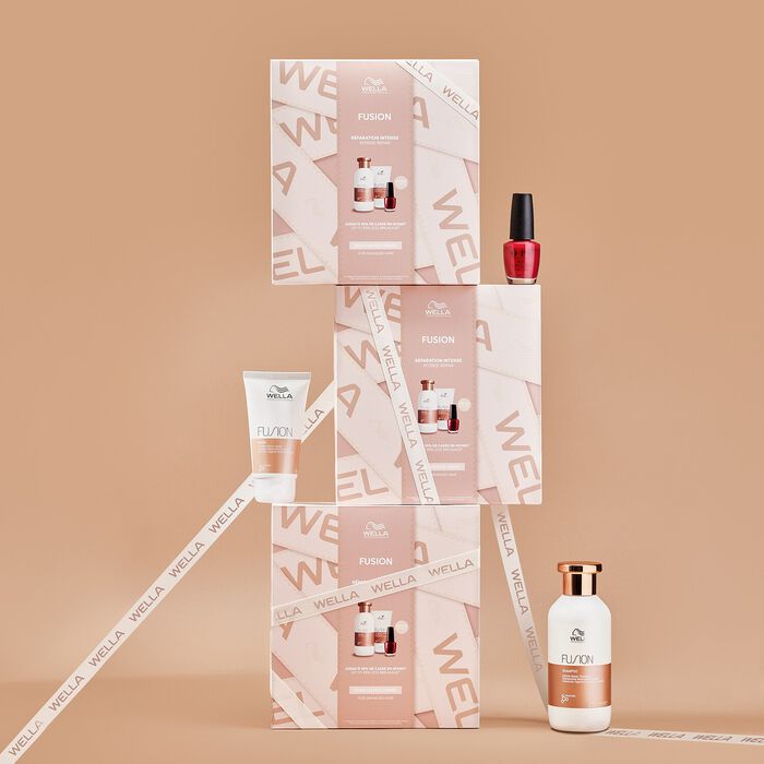 Wella Professionals Fusion - Estuche Reparación Intensa Para Cabello Dañado Y Frágil