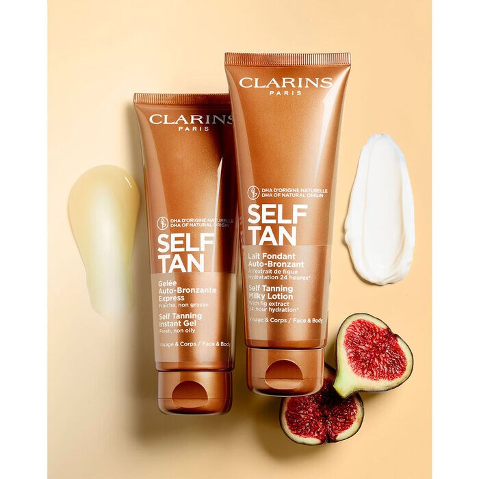 Clarins Gelée Auto-Bronzante Express - Gel Autobronceador Rostro Y Cuerpo