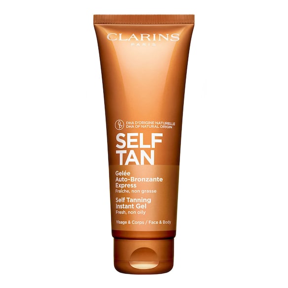 Clarins Gelée Auto-Bronzante Express - Gel autobronceador rostro y cuerpo