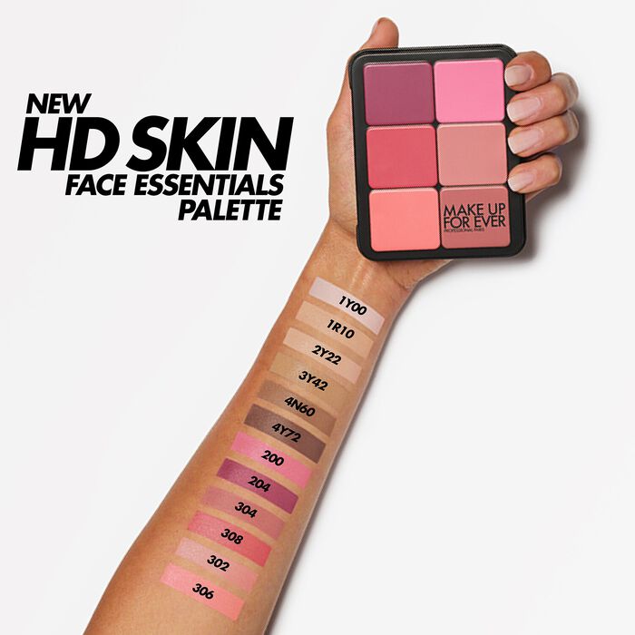Make Up For Ever HD Skin Face Essentials - Paleta Rostro En Crema Y Colorete