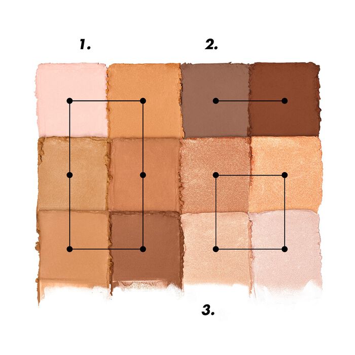 Make Up For Ever HD Skin Sculting Palette - Paleta Modeladora Del Rostro Crema