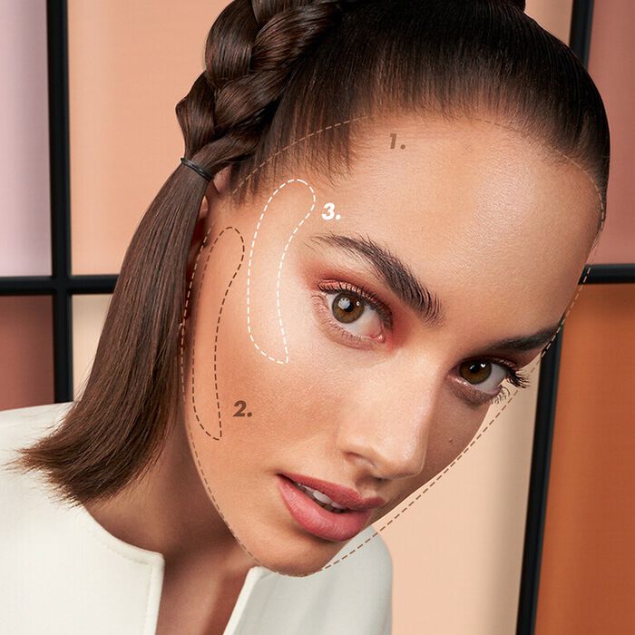 Make Up For Ever HD Skin Sculting Palette - Paleta Modeladora Del Rostro Crema